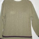 Men's Tan Crewneck Knit Sweater, Sz M, Sutton Place,  $10.99, Nice and Warm