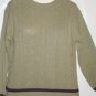 Men's Tan Crewneck Knit Sweater, Sz M, Sutton Place, $10.99, Nice and Warm