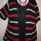 Women's Plus Size Short Sleeve Knit Sweater Set, Sz 2X, $12.99,  Awesome