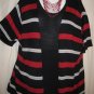 Women's Plus Size Short Sleeve Knit Sweater Set, Sz 2X, $12.99, Awesome
