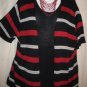 Women's Plus Size Short Sleeve Knit Sweater Set, Sz 2X, $12.99, Awesome