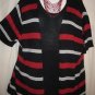 Women's Plus Size Short Sleeve Knit Sweater Set, Sz 2X, $12.99, Awesome