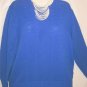 Women's Crew Neck Blue Sweater, Sz M, Eileen,  $10.99, Comfy & Warm