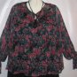 Women's Print Blouse Top, Classic, Sz 14, $13.99, Gorgeous Top