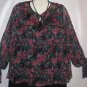 Women's Print Blouse Top, Classic, Sz 14, $13.99, Gorgeous Top