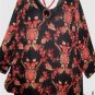 Women's Plus Size Long Print Top, White Stag, Sz 26/28W, $17.99, Must See