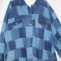 Women's Plus Size Patchwork Denim Jacket, Erica Brooke, Sz 34, $29.99, Awesome!