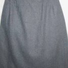 Women's Gray Wool A-Line Herringbone Skirt, Sz 16,  $12.99, Gorgeous