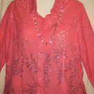 Women's Long Sleeve Blouse Top, Sag Harbor, Sz 14P, $13.99, Must See