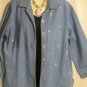 Women's 3/4 tSleeve Denim Shirt Jacket, Koret City Blues, Sz L, $13.99, Cute