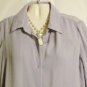 Women's Sheer Metallic Shadow Print  Blouse Top,  Sz L, Jordan, $12.99, Fabulous