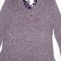 Women's Long Sleeve Purple Knit Sweater, Fashion Bug, Sz  L, $15.99, Nice