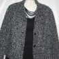 Women's Black Gray Boucle Jacket,  Sag Harbor, Sz 10,  $17.99,  Great Buy