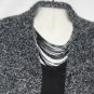 Women's Black Gray Boucle Jacket,  Sag Harbor, Sz 10,  $17.99,  Great Buy