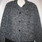 Women's Black Gray Boucle Jacket,  Sag Harbor, Sz 10,  $17.99,  Great Buy