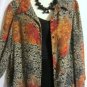 Women's Plus Size Long Sleeve Print Top, Virgo, Sz 18,  $12.99,