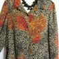 Women's Plus Size Long Sleeve Print Top, Virgo, Sz 18,  $12.99,
