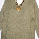 Women's Long Sleeve Vee Neck Sweater, Carolyn Taylor, Sz L, $15.99, Warm & Comfy