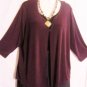 Women's Plus Size 3/4 Sleeve Slinky Knit Sweater, Sz 1X, $12.99, Nice Quality