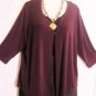 Women's Plus Size 3/4 Sleeve Slinky Knit Sweater, Sz 1X, $12.99, Nice Quality