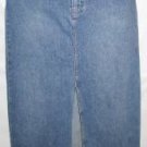 Women's Long Blue Denim Skirt, Sz 10, Gap Jeans, $14.99, Awesome