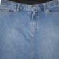 Women's Long Blue Denim Skirt, Sz 10, Gap Jeans, $14.99, Awesome