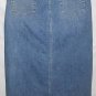 Women's Long Blue Denim Skirt, Sz 10, Gap Jeans, $14.99, Awesome
