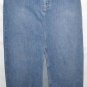Women's Long Blue Denim Skirt, Sz 10, Gap Jeans, $14.99, Awesome