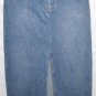 Women's Long Blue Denim Skirt, Sz 10, Gap Jeans, $14.99, Awesome