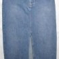 Women's Long Blue Denim Skirt, Sz 10, Gap Jeans, $14.99, Awesome