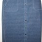 Women's Long Blue Denim Skirt, Sz 10, Duck Head, New, $14.99, Excellent