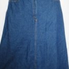 Women's Long Blue Denim Skirt, Sz 12W, Roaman's, $14.99, Great Style