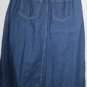 Women's Long Blue Denim Skirt, Sz 12W, Roaman's, $14.99, Great Style