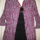 Woman's 3/4 Sleeve Print  Blouse Top, apt. 9, Sz 1X,  $13.99, Must See