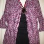 Woman's 3/4 Sleeve Print Blouse Top, apt. 9, Sz 1X, $13.99, Must See