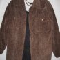 Women's Long Sleeve Brown Corduroy Jacket, Faded Glory, Sz 2X , $16.99
