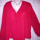 Womans Plus Size Blouse Long Sleeves, Chaus Woman, Sz 22,  $13.99 Must See