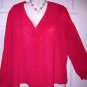 Womans Plus Size Blouse Long Sleeves, Chaus Woman, Sz 22, $13.99 Must See
