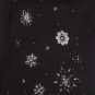 Women's Long Black Silvere Beaded Cowl Neck Sweater,Theme Works, Sz S, $15.99