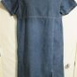 Women's Long Short Sleeve Denim Dress, Sz L, Nick & Sarah, $16.99, Awesome