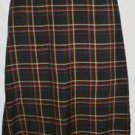 Women's Plus Size Long Black Plaid Skirt w/Fringe, Sz.20W, Cato Woman,  $14.99