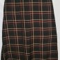 Women's Plus Size Long Black Plaid Skirt w/Fringe, Sz.20W, Cato Woman,  $14.99