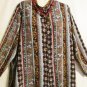 Women's Plus Size Long Sleeve Print Top, Sz XL, BonWorth, $13.99, Awesome