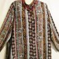Women's Plus Size Long Sleeve Print Top, Sz XL, BonWorth, $13.99, Awesome
