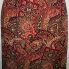 Women's Faux SuedePaisley Print Skirt, Sz 14, JM Collection, $13.99, Awesome