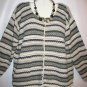 Women's Long Sleeve Print Cardigan Sweater, Reba Rose , Sz 1X, $14.99, Stylish