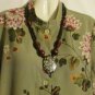 Women's Long Sleeve Green Jacket Top, Bedford Fair, Sz 16, $14.99, NiceQuality