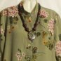 Women's Long Sleeve Green Jacket Top, Bedford Fair, Sz 16, $14.99, NiceQuality