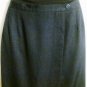 Women's Long Navy Blue Career Skirt, Sz.16, Jacqueline Ferrer, $14.99, Quality