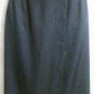 Women's Long Navy Blue Career Skirt, Sz.16, Jacqueline Ferrer, $14.99, Quality